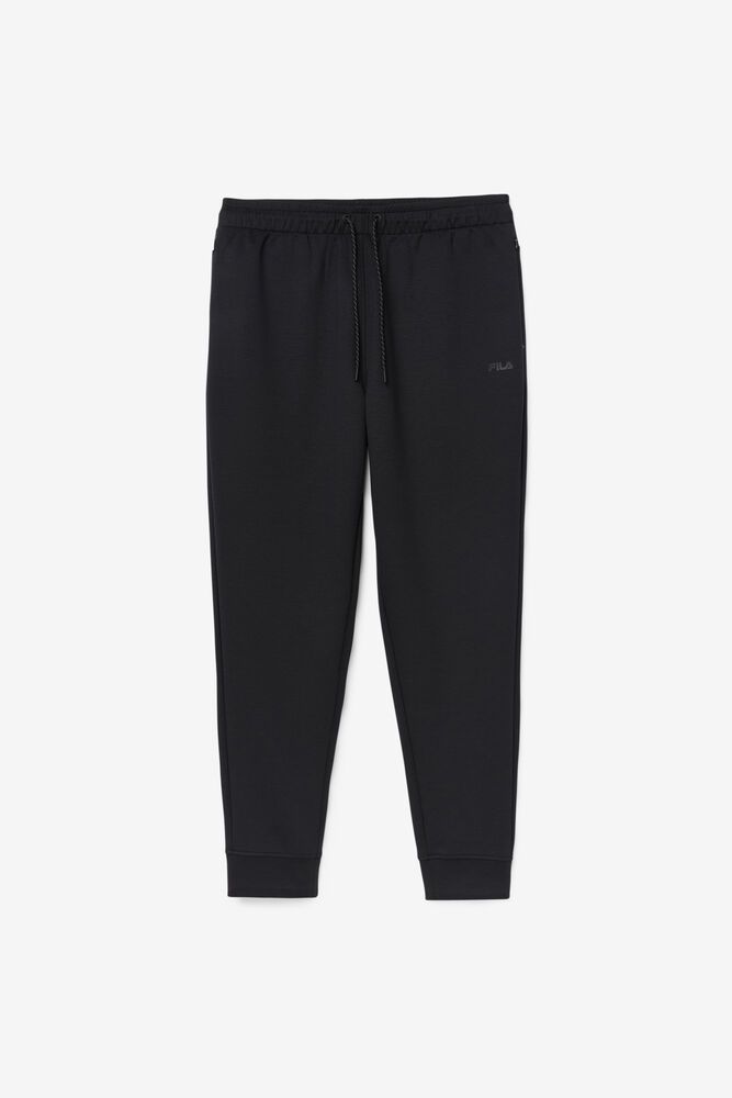 Fila Pants Mens Black Himmat Jogger - Ireland 67831-SFZQ